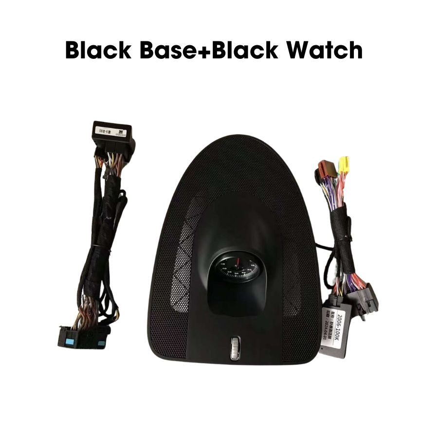 Cronómetro para Porsche Cayenne 2006-2010, tablero interior, reloj central, brújula y hora.