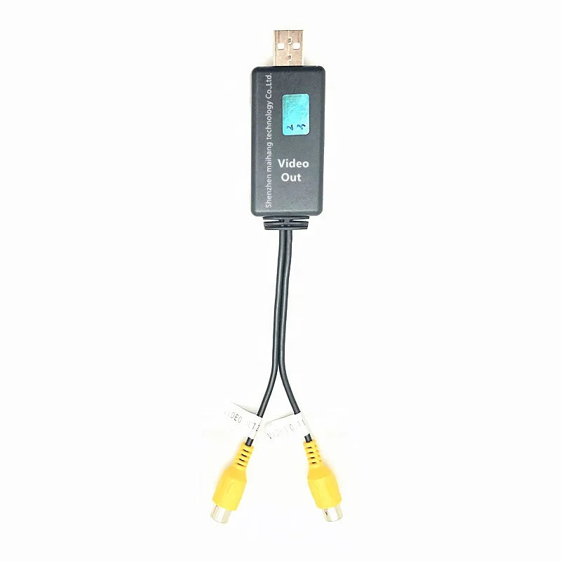USB Video Converter — 4G Android Radio to RCA Video Output Adapter