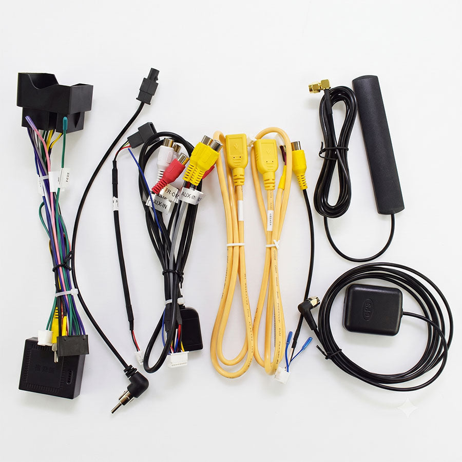 omplete plug and play wiring harness, Canbus decoder box, and GPS antenna cables for Citroen DS5 2010-2018 Android head unit