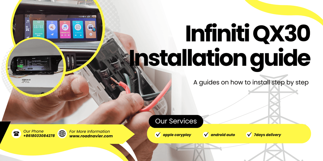 How to upgrade infiniti QX30 Car Android Radio