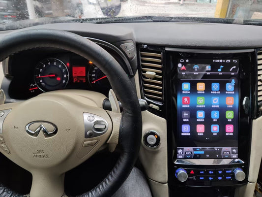 Infiniti FX35 FX45 FX50 QX70 2008-2019 Android 12.0 Octa Core Car Multimedia Player with Tesla-style Screen and Wireless CarPlay