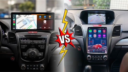 9.7" Vertical Screen vs. Widescreen for Acura RDX (2013–2018): Dashboard Hardware Compatibility