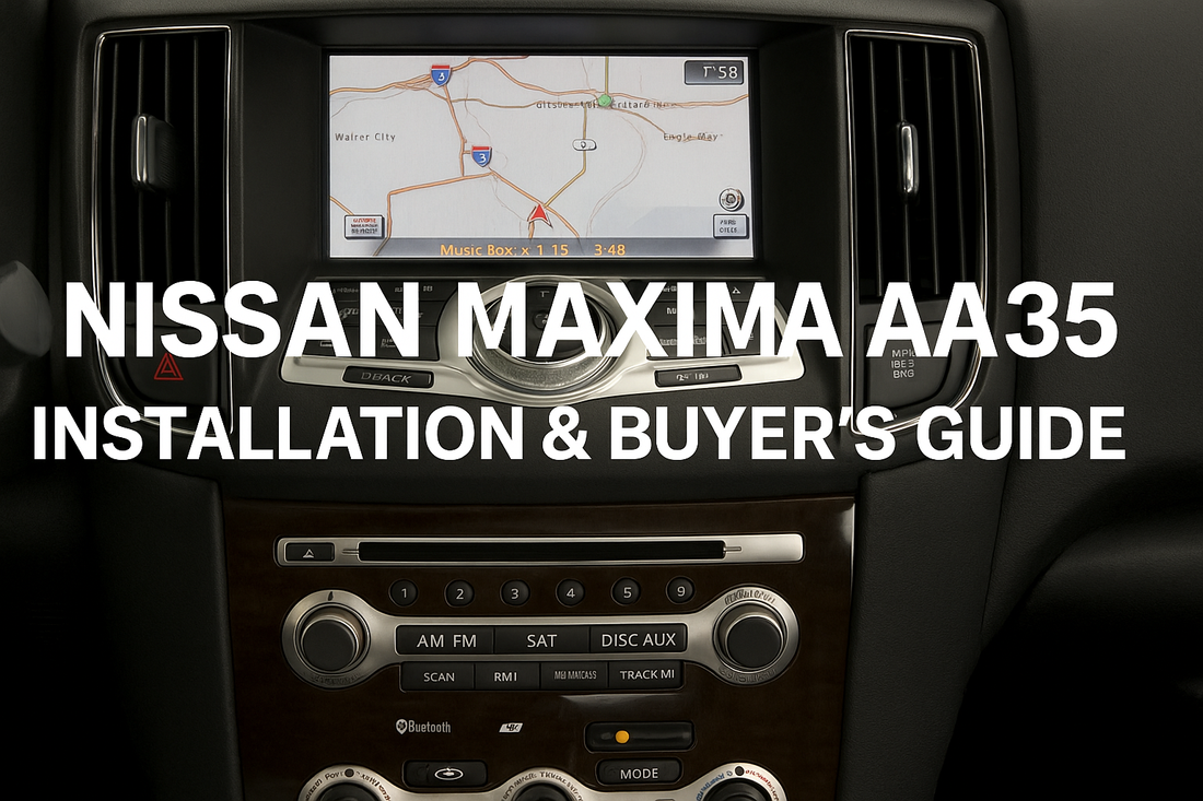 Nissan Maxima A35 Installation & Upgrade Guide