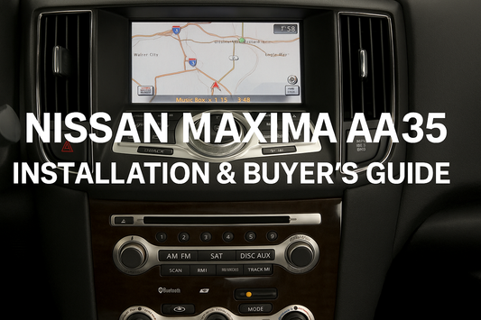 Nissan Maxima A35 Installation & Upgrade Guide