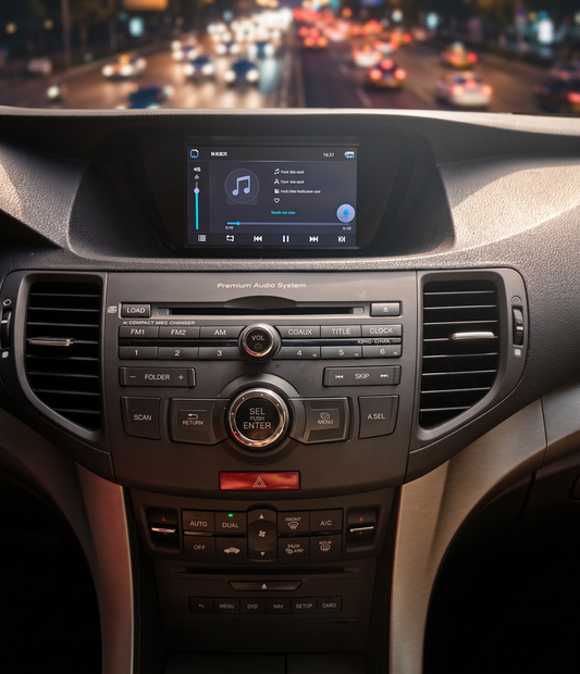Acura TSX CU2 (2009–2014) Factory Navigation Failed? Here's Every Upgrade Option Before You Buy