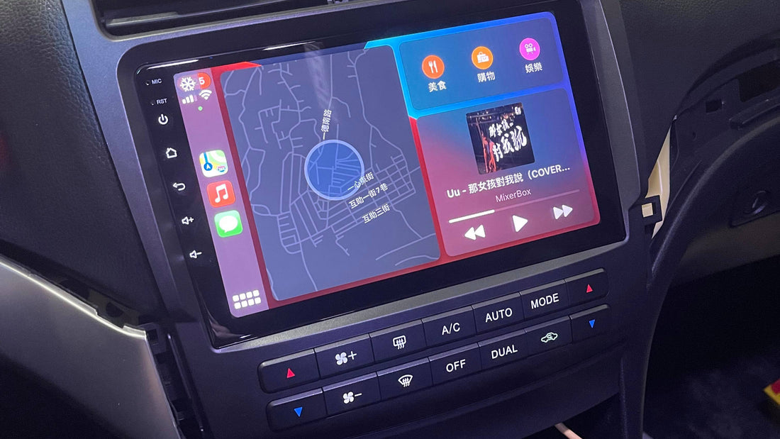 How to update Acura TSX android screen