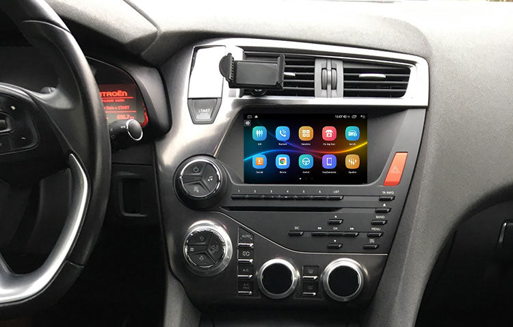 Citroen DS5 android screen installation