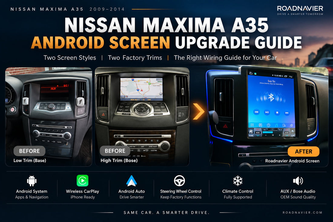 Nissan maxima a35 complete installation guide