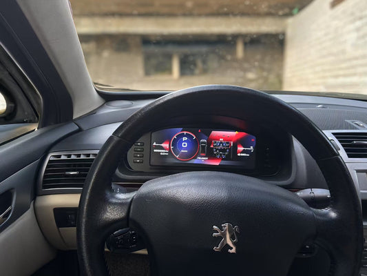 Peugeot 407 (2004–2010) LCD Dashboard Installation Guide – by RoadNavier