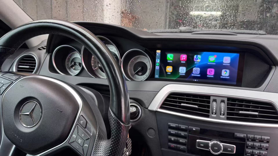 Installation Guide: 8.8" Android Navigation Upgrade for Mercedes-Benz C-Class W204 (2011-2014)