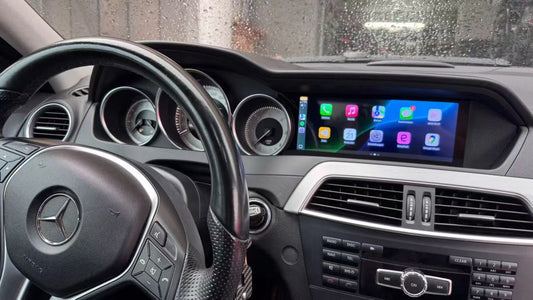 Installation Guide: 8.8" Android Navigation Upgrade for Mercedes-Benz C-Class W204 (2011-2014)