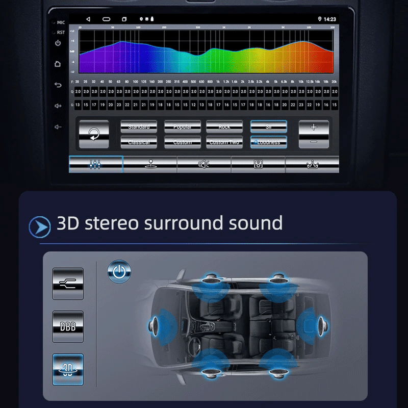 Radio estéreo para coche de 10 pulgadas con Android 12 Carplay para Honda Civic 8 (2005-2012), reproductor multimedia, navegación GPS, 2 DIN, 4G, audio y DVD. 