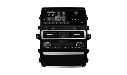 Android 12.3 Navigation Auto Stereo Auto DVD Player Auto DVD Player Für Nissan Armada Patrol Y62 Infiniti QX80 Stereo 