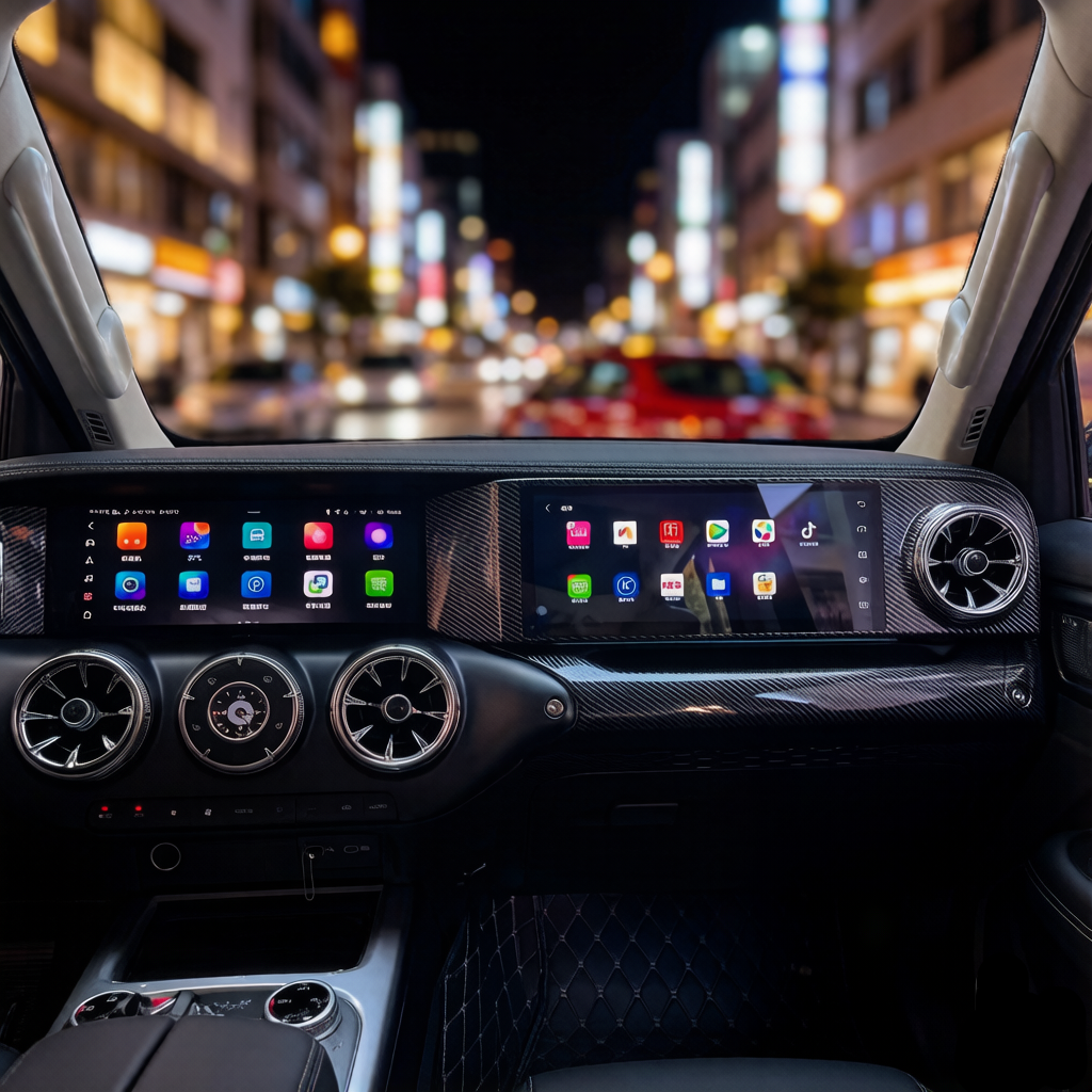 12.3 inch passenger screen installed in Tank 300 2023 dashboard