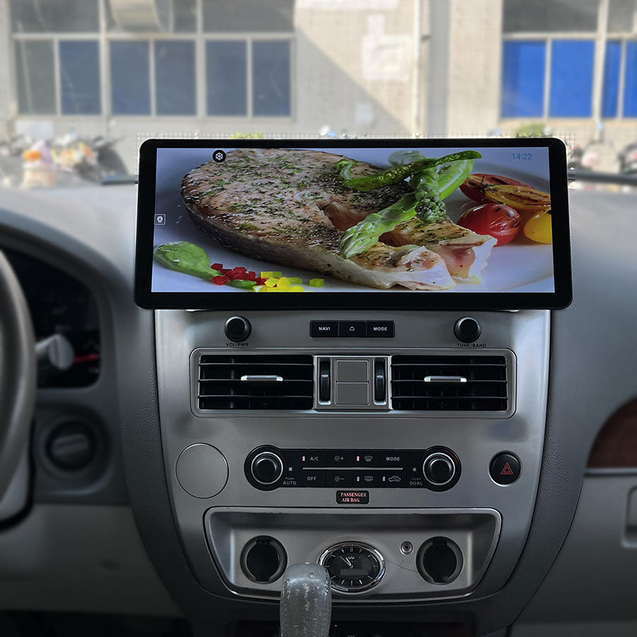 High definition video playback on 17 inch display for Infiniti QX56 Nissan Armada
