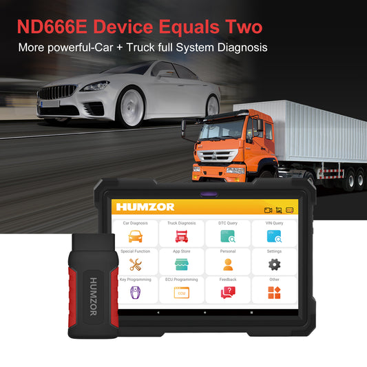 Universal OBD2 Diagnostic Scanner — Gas & Diesel, Fault Code Reader