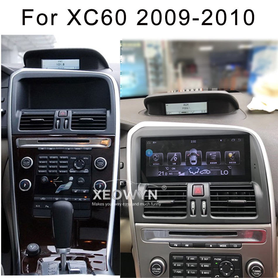 Volvo XC60 | 2009–2017 | Android Screen — LHD & RHD, Wireless CarPlay