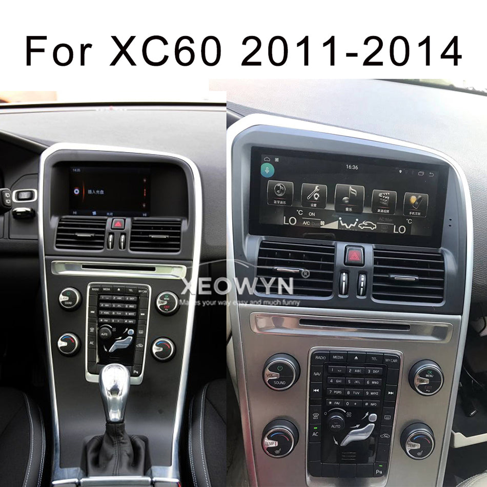 Volvo XC60 | 2009–2017 | Android Screen — LHD & RHD, Wireless CarPlay