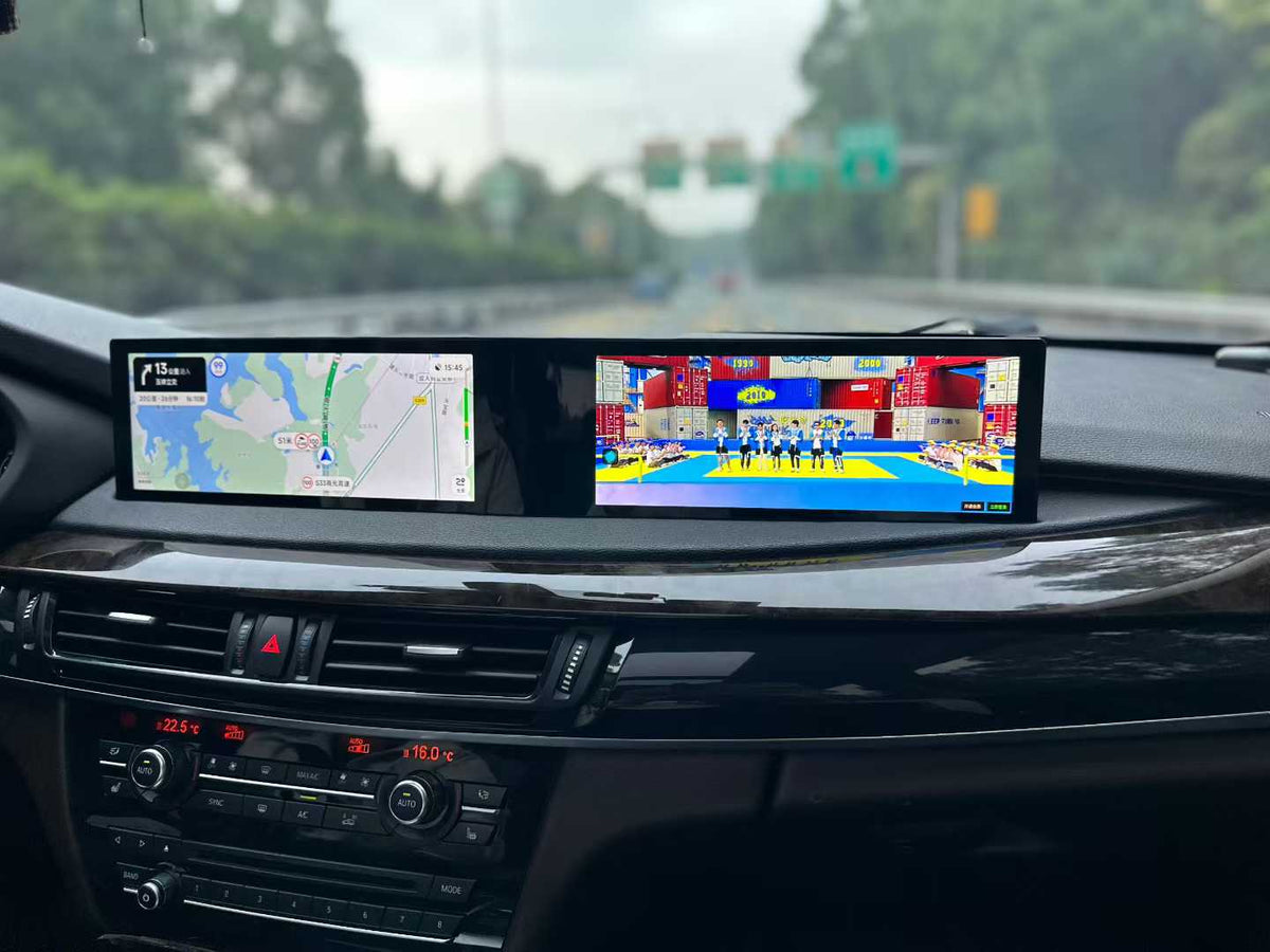 21" Curved Android Display for BMW X5 F15 / X6 F16 2014–2018 | OEM iDrive Retained