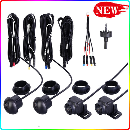 1080P AHD 360° Surround View Camera System — 4-Camera Panoramic Kit