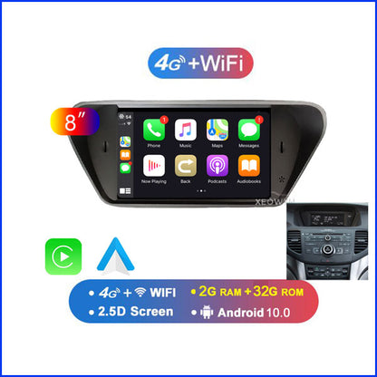 10,25" Android 12.0 6G 128G Autoradio Audio-Player Multimedia für Infinity QX30 Q30 2013-2018 Steuergerät Wireless Carplay 