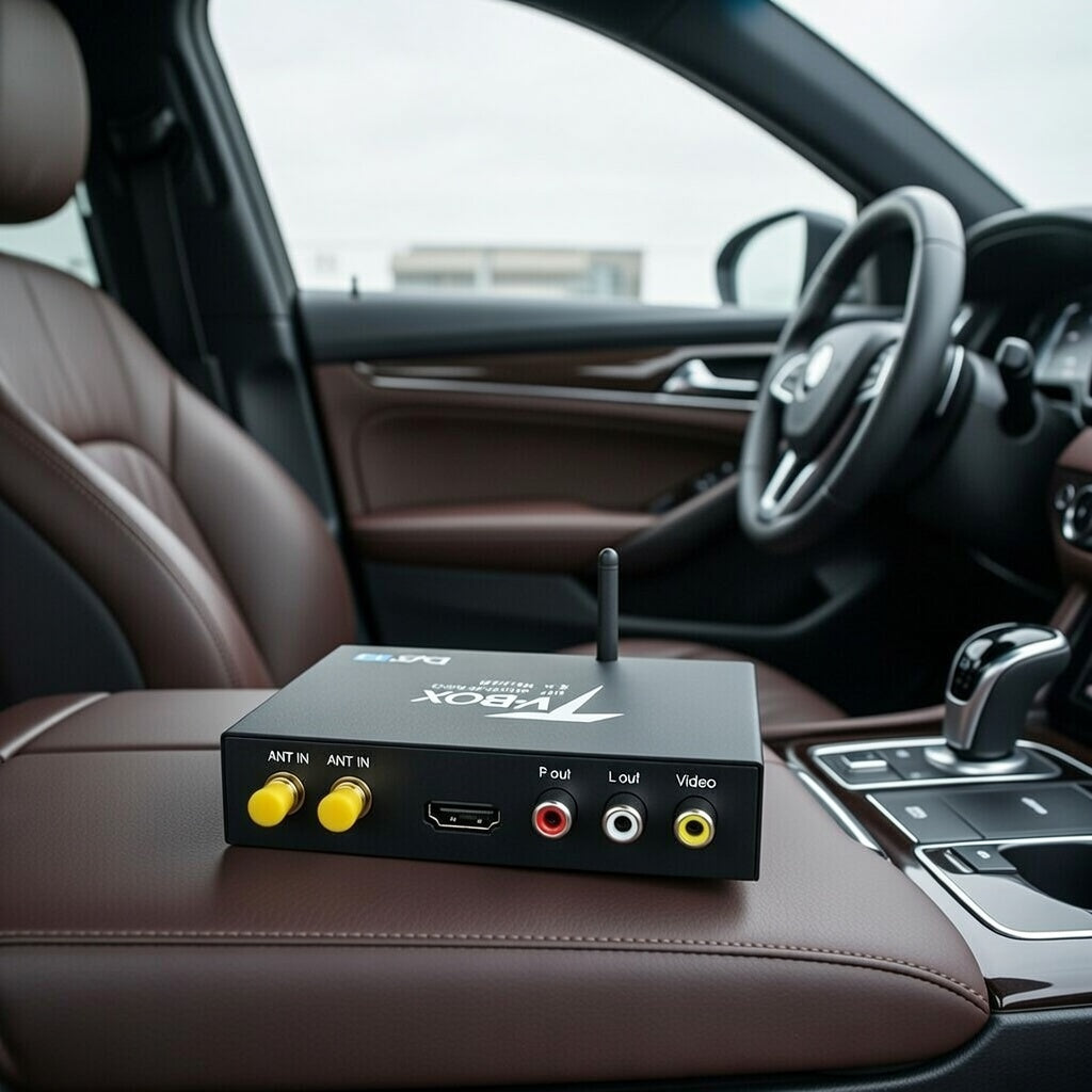 Roadnavier High-Speed Mobile DVB-T2 Car TV Box – Dual Tuner Digital Receiver