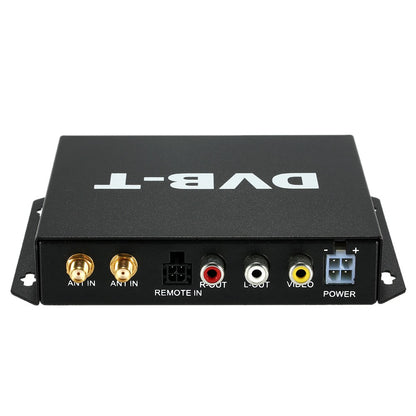 Roadnavier DVB-T998A Dual Tuner Digital TV Box - High-Speed DVB-T TV Tuner for Cars (160km/h)