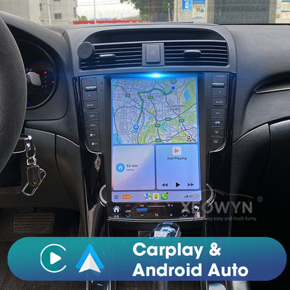 Acura TL | 2004–2008 | 12.1" Android Screen — Wireless CarPlay & Android Auto