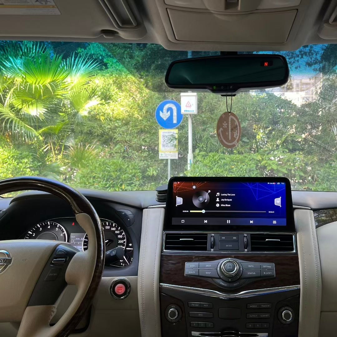 12.3" Android Navigation Car Stereo For Nissan Armada / Patrol Y62 / Infiniti QX80 (2011-2023)