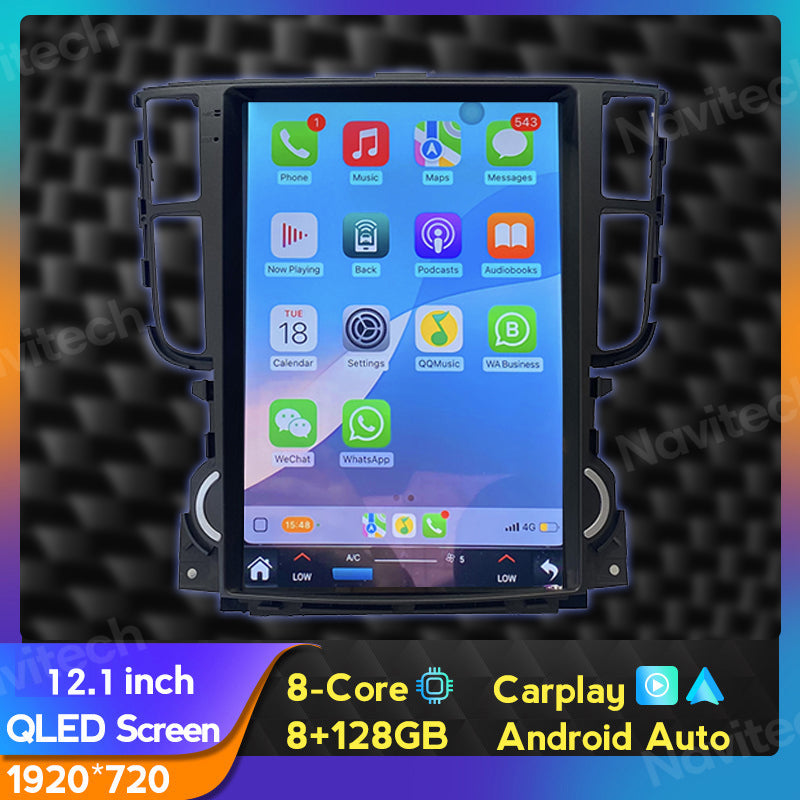 Acura TL | 2004–2008 | 12.1" Android Screen — Wireless CarPlay & Android Auto