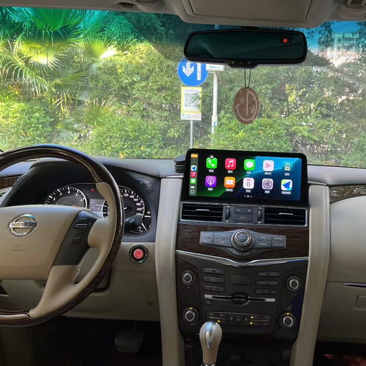 Nissan Patrol Y62 / Armada / QX80 | 2011–2023 | 12.3" Android Screen — Wireless CarPlay