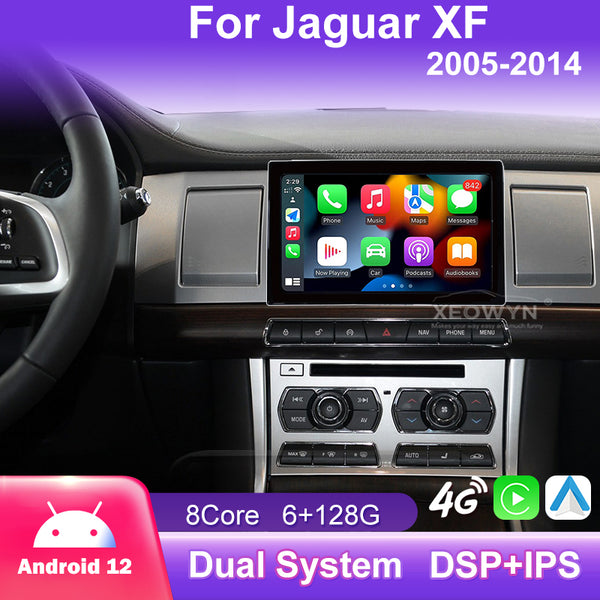 Car Android For Jaguar XF X250 2008-2015 Auto Radio Stereo Multimedia Player GPS Navigation No 2din High-performance Head Unit jaguar xf carplay jaguar xf 2016 carplay jaguar xf 2015 carplay jaguar xf x250 carplay