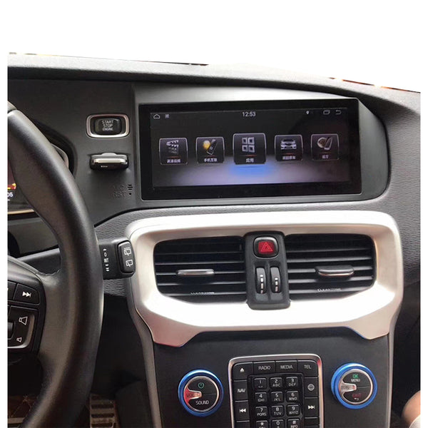 8.8 Inch Android 10 For Volvo V40 2011-2018 Auto Audio Multimedia DVD Player GPS Navigation 4G Head Unit Screen