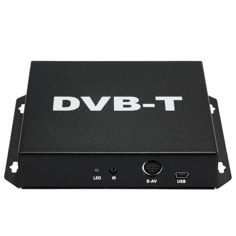 Roadnavier DVB-T998A Dual Tuner Digital TV Box - High-Speed DVB-T TV Tuner for Cars (160km/h)