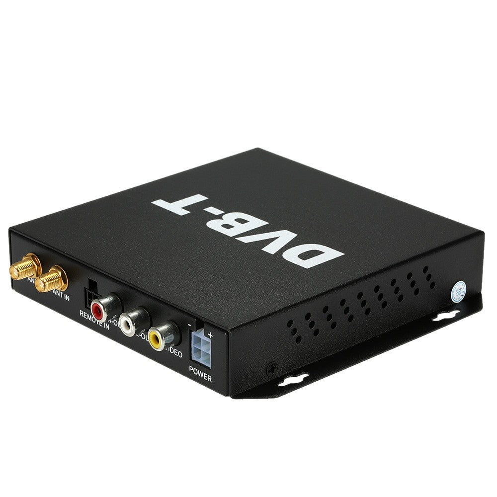 Roadnavier DVB-T998A Dual Tuner Digital TV Box - High-Speed DVB-T TV Tuner for Cars (160km/h)