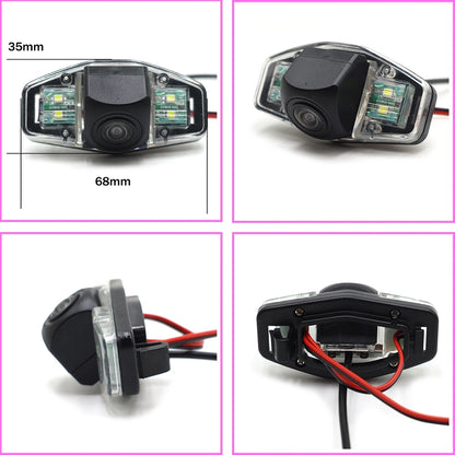 AHD 1080P Rear View Camera for Honda Accord & Civic (Mk6/Mk7/Mk8) | Plug & Play Night Visio