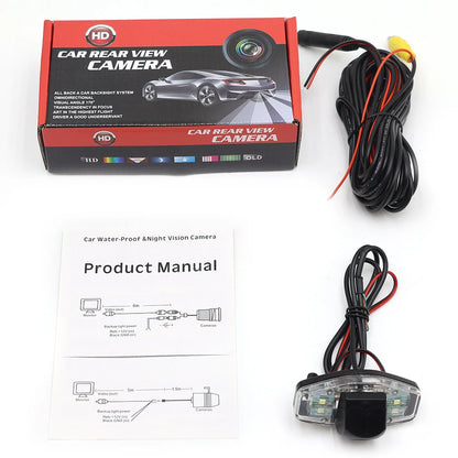AHD 1080P Rear View Camera for Honda Accord & Civic (Mk6/Mk7/Mk8) | Plug & Play Night Visio