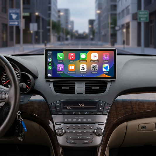 Acura MDX | 2007–2013 | 12.3" Android Screen — Wireless CarPlay & Android Auto