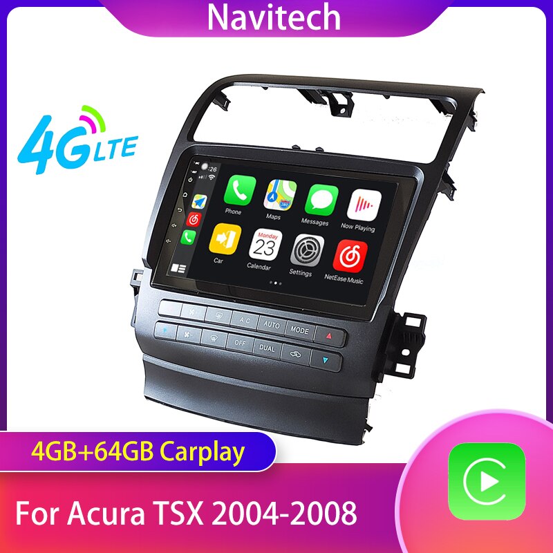 Acura TSX 2004-2008 Apple CarPlay & Android Auto