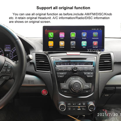 Acura RDX | 2013–2018 | 12.3" Android Screen — Wireless CarPlay & Android Auto