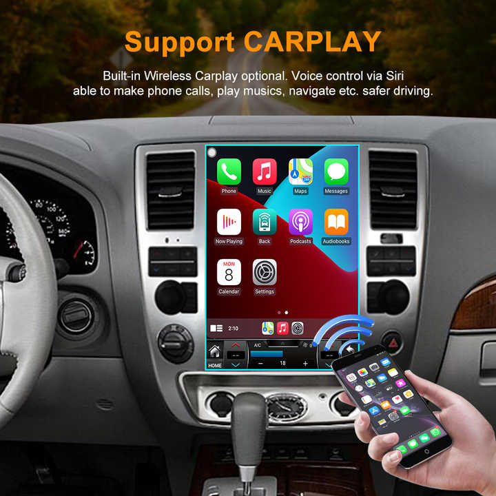 Android head unit climate control interface for Nissan Armada 2008–2012