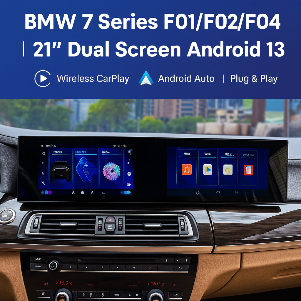 BMW F01/F02/F04 21” Android Multimedia Upgrade