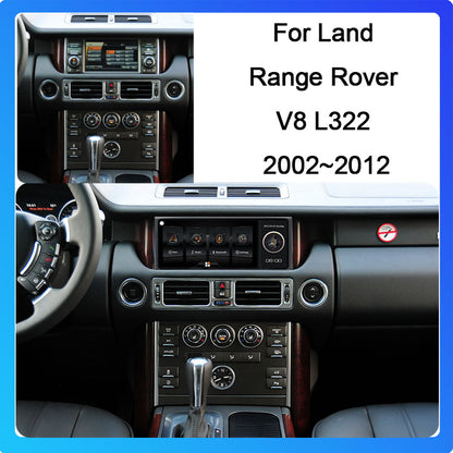 Range Rover L322 | 2002–2012 | 10.25" Android Screen — Wireless CarPlay & Android Auto