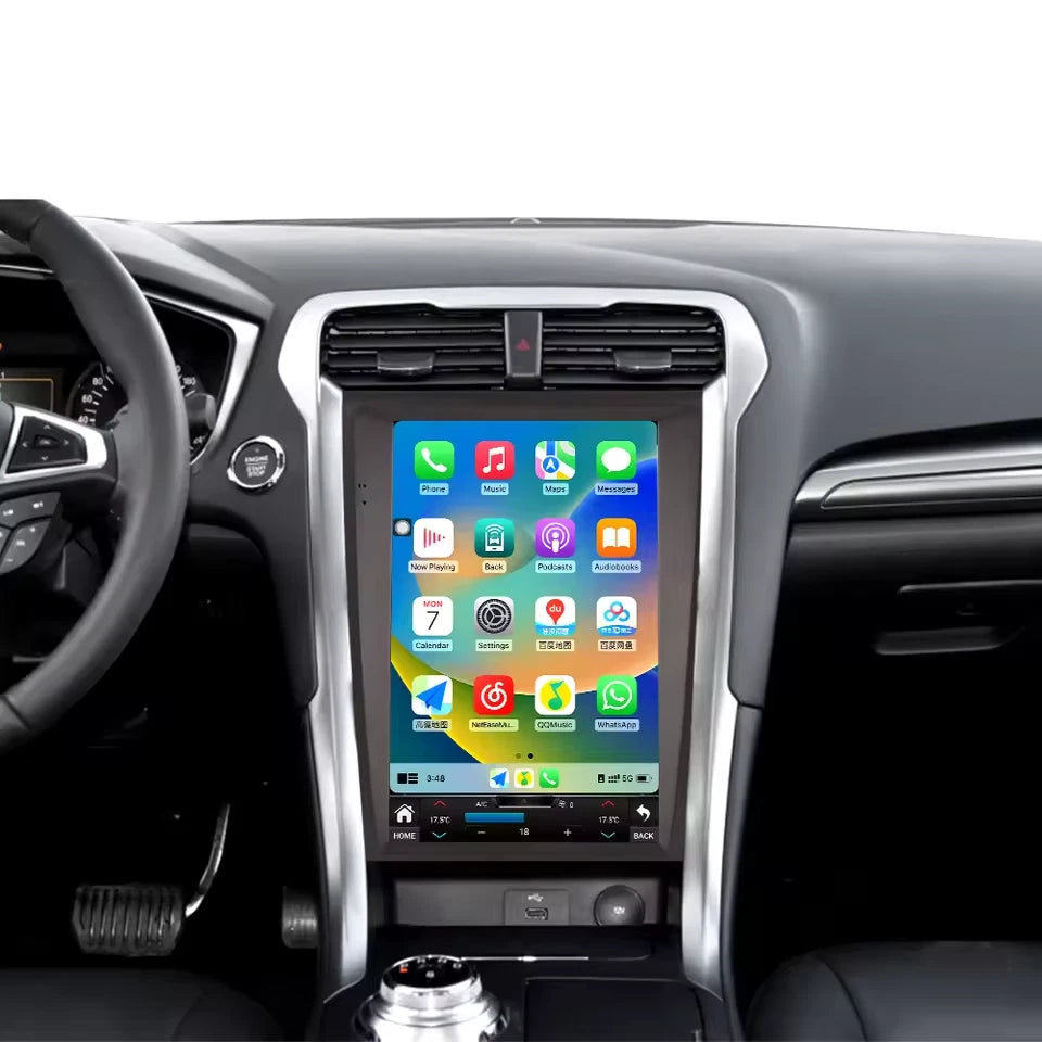 Ford Mondeo MK5 vertical touchscreen stereo upgrade Android 13 navigation system