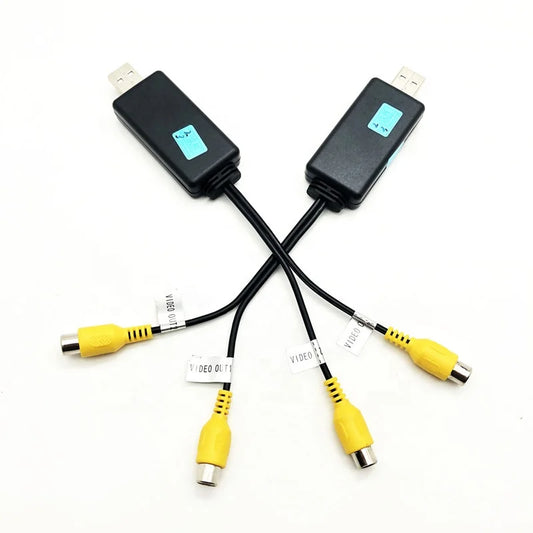 USB Video Converter — 4G Android Radio to RCA Video Output Adapter