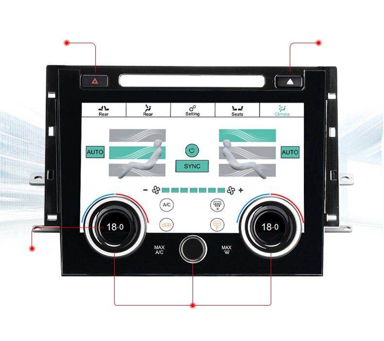 12.3" Android 12 Screen for Range Rover Vogue L405 2013-2017