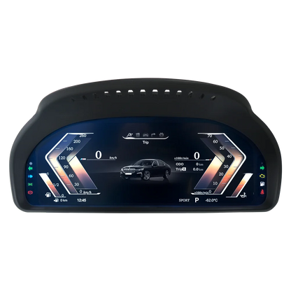 Auto-Geschwindigkeitsmesser für Auto-Head-Up-LCD-Dashboard Digitaler Tachometer Instrumentencluster für BMW 5 Series E60 F10 F11 GT F07 