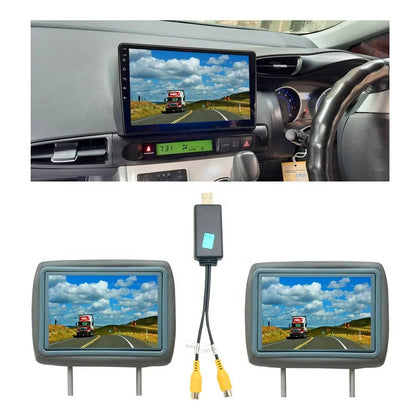 USB Video Converter — 4G Android Radio to RCA Video Output Adapter
