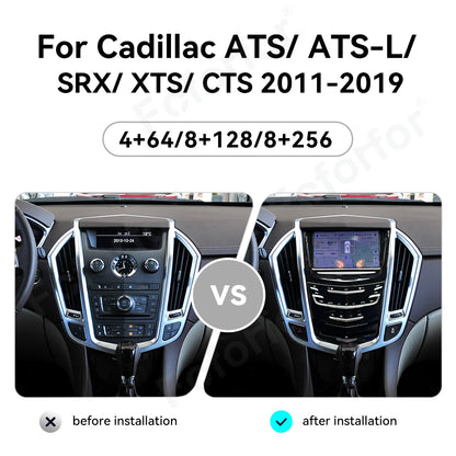 Cadillac SRX | 2011–2019 | 8" Android Screen — Wireless CarPlay & Android Auto