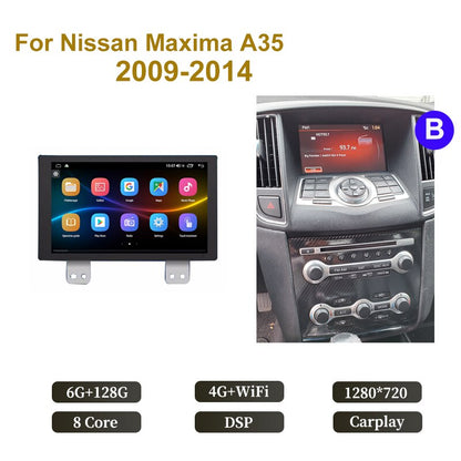 Navitech Android 12 Car Radio Multimedia Player for nissan maxima A35 7th 2009-2014  Car Stereo Autoradio Auto Audio Carplay